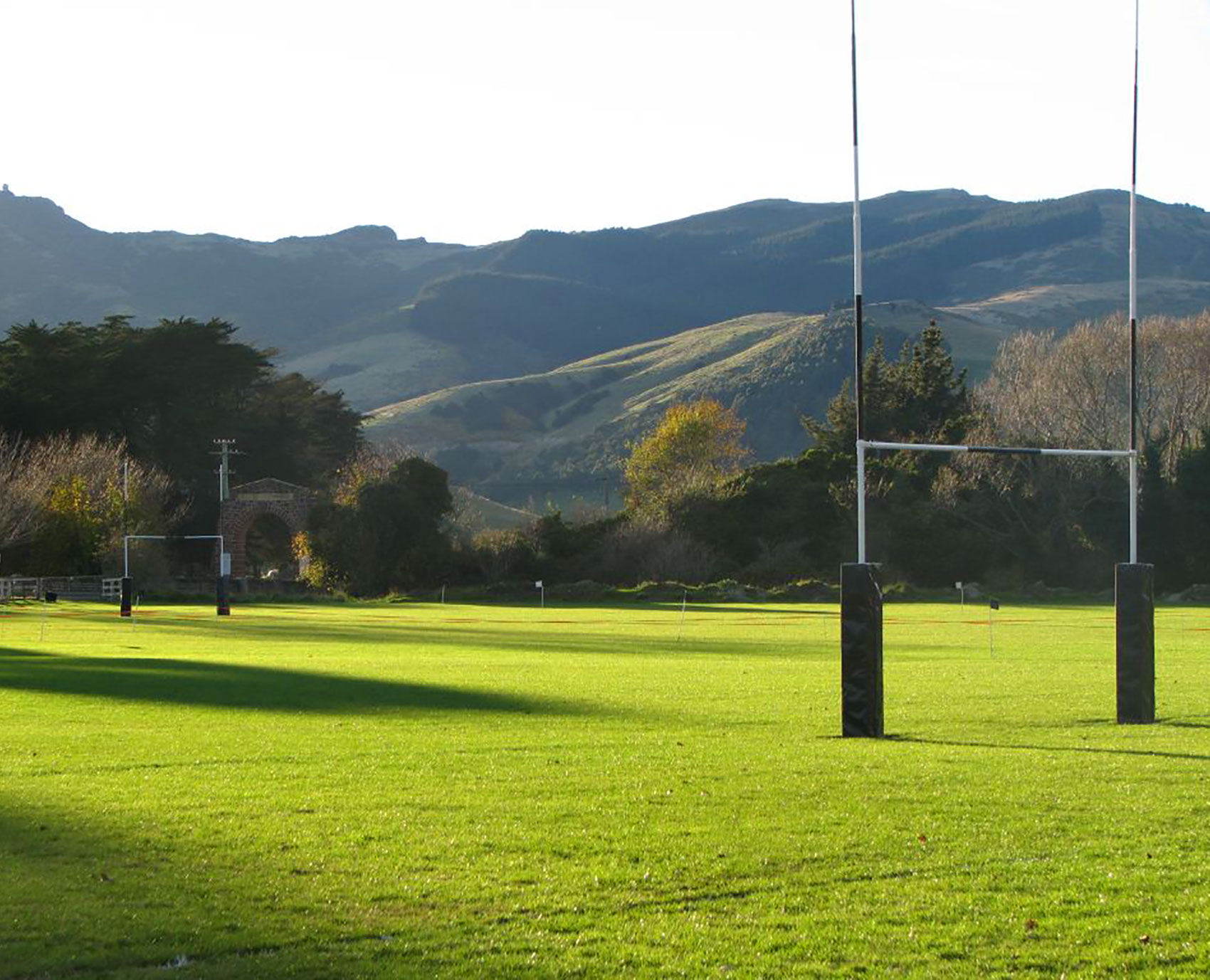 Grass training pitches